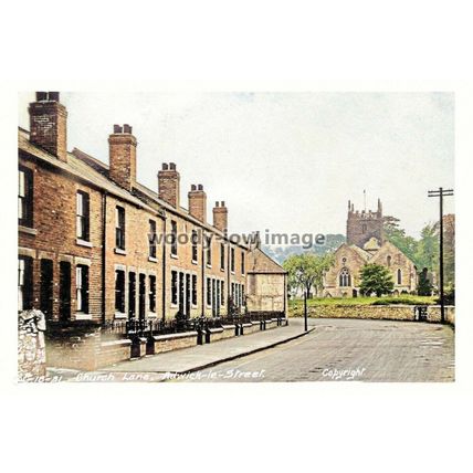 ptc5823 - Yorks - Early view, Church Lane & Church Adwick-le-Street - print 6x4