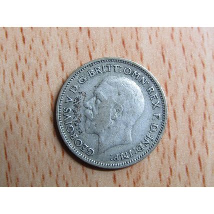 GB 1935 George V Silver Sixpence 6d Coin