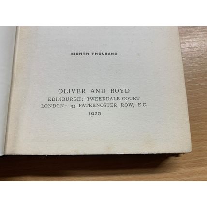 1920 "FIVE MINUTE RECITATIONS IN POEMS & PROSE" ANTIQUE HARDBACK BOOK (P3)