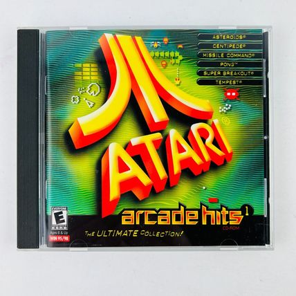 Atari Arcade Hits - Volume 1 Windows PC CD Game Software