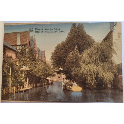 Postcards Bruges, Belgium. Book of 10. Unposted