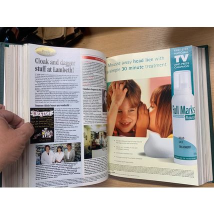 APOTHECARY "CHEMIST & D" PHARMACY BOUND MAGS JULY TO DEC 2000 3.6kg BOOK (EV4)