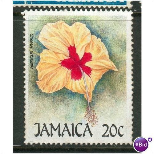 Jamaica stamps 1987 - SG 703 - 20c Hibiscus Hybrid MH