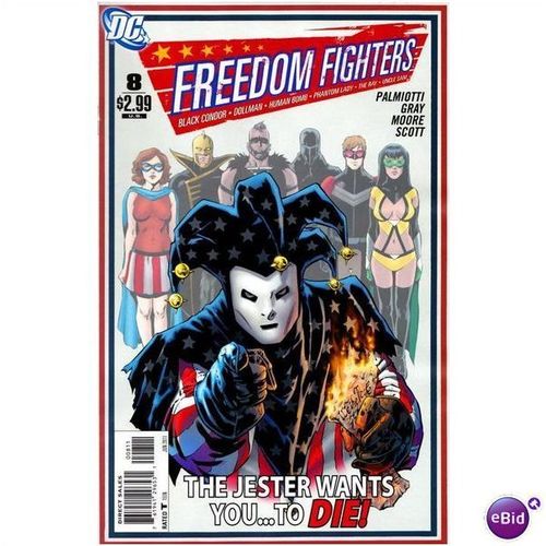 Freedom Fighters (2010) #8 DC Comics Black Condor The Ray Dollman