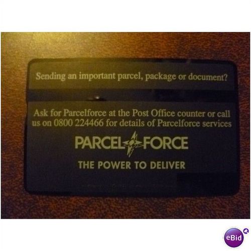 BT Post Office Parcel ForceTelephone Card