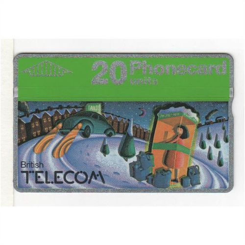 PHONE CARD - BT - SNOW - 20 UNITS