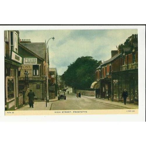 Wales PRESTATYN High Street Postcard by Tuck (PSTN 33)