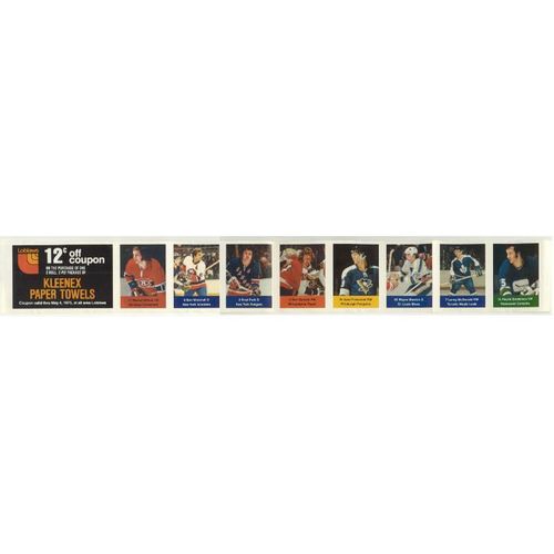 1974-75 Loblaws NHL ACTION Players Panel "P" (EX+) +Bonus!