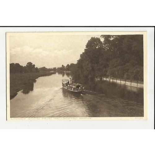 Berkshire WALLINGFORD River & Steamer Postcard by J. Latter (2049)