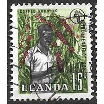 UGANDA 1962/1964 SG 101 - fine used (o)