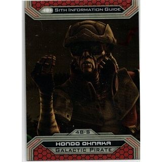 STAR WARS ' CHROME PERCEPTIVES ' Jedi vs Sith card # 48-S (2015)