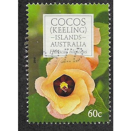 CKI 2010 60c 'FLOWERS' FINE USED (EBID71-022)