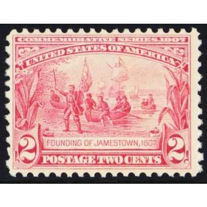 329, Mint NH 2¢ VF Centering * Stuart Katz
