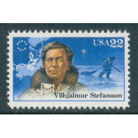 2222 22c Vilhjalmur Stefansson Fine MNH MA2059
