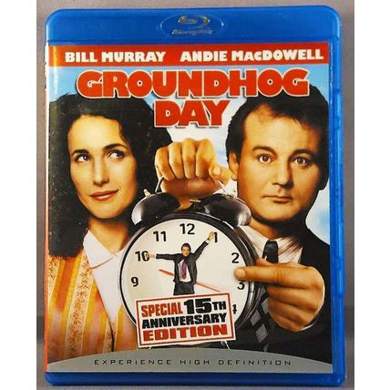 Groundhog Day 15 Anniversary Edition Blu-Ray Bill Murray Andie MacDowell