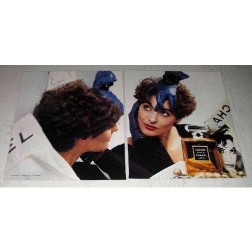 1985 Chanel Coco Perfume Ad!