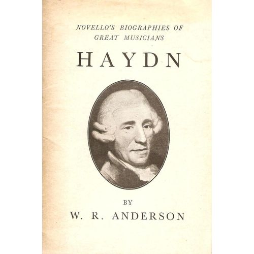 Haydn Novello Biography bt A R Anderson circa 1910 see my other listings