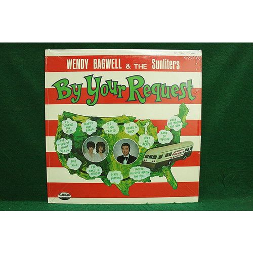 Wendy Bagwell & The Sunliters - By Your Request - CAS 9716 LP - Sealed