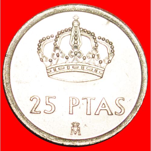 CROWN: SPAIN ★ 25 PESETAS 1982! LOW START★NO RESERVE