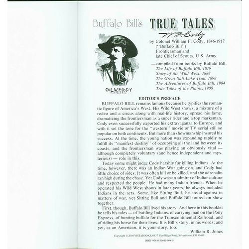 Bufalo Bill's True Tales. by "Buffalo Bill" Cody..1 to >29 lots of 10 copies