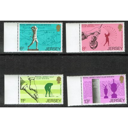 Jersey 1978 Centenary of Royal Jersey Golf Club set 4v SG183-186 UM