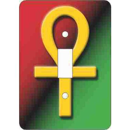 Ankh Switch Plate (African American Single Switch Plate)