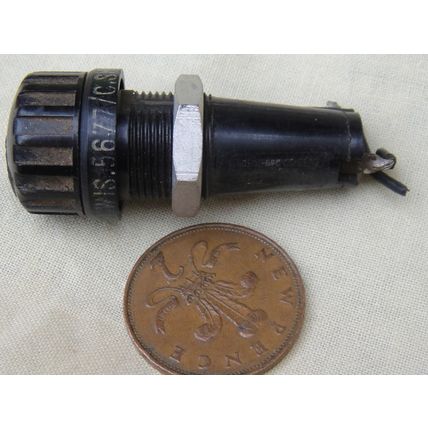 Belling Lee I¼ Inch (32mm) L1382 Panel Fuse Holder . USED . Marshall Vox Selmar