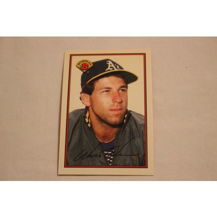Walt Weiss 1989 Bowman TIFFANY NO. 196