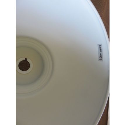 Taylor Duck Egg Metal Lamp Shade Dome 11" 60 watt Powder Blue And Off White