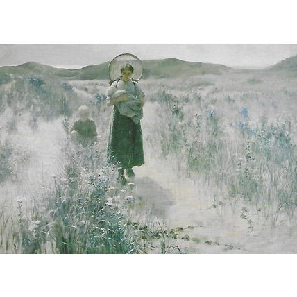 2/3253: Maternité, 1889 by George Hitchcock: Aberdeen Art Gallery and Museums