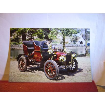 1906 CADILLAC veteran car at Cheddar museum unused vintage postcard dated 1969 #