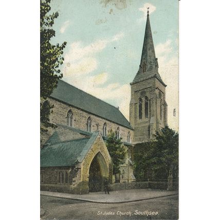 PC19796 St. Judes Church. Southsea. Wrench. No 11784
