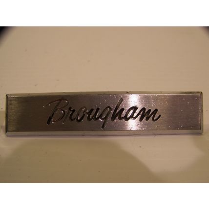 OLDSMOBILE BROUGHAM DOOR PANEL EMBLEMS #4468708