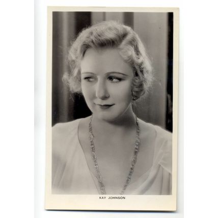 b3771 - Film Actress - Kay Johnson - postcard Picturegoer no 583