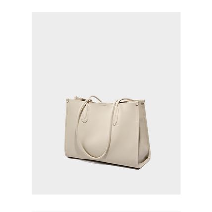 Genuine Leather Women's Shoulder Handbags Grey
