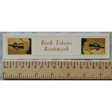 Vintage bookmark - Book Tokens - Victorian gentleman, Jules Verne