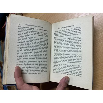 c1933 EVELYN EVERETT-GREEN "MISS GREYSHOTT'S GIRLS" FICTION ANTIQUE BOOK (P4)
