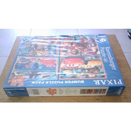 PIXAR Bumper Puzzle Pack (4 x 42 Pieces) Ravensburger (2021) NEW & SEALED