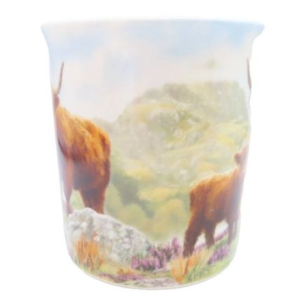 Highland Cow Mug Fine China Mug 9 CM Ceramic Dishwasher & Microwave Safe Gift