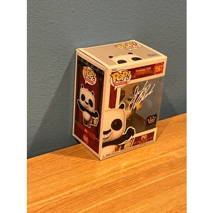 Funko Pop! Kung Fu Panda: Po #1567 Facsimile Laser Autographed (Box & Protector)