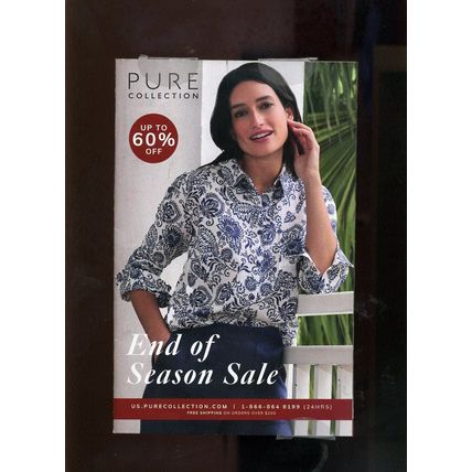 PURE COLLECTION Women's/men Fashion Catalog 2024 END OF SEASON SALE NEW