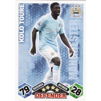 Match Attax 2009/2010 Kolo Toure Manchester City