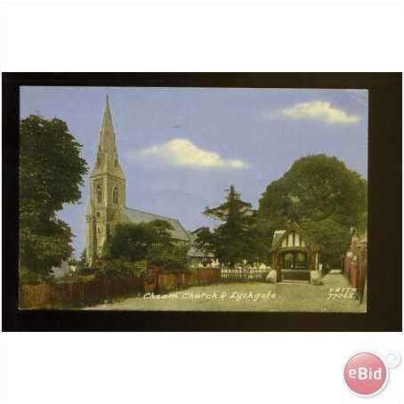 Surrey CHEAM Church Postcard by Frith (77068)