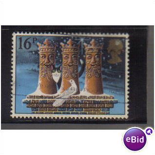 1983 GB CHRISTMAS CHIMNEY POTS F/U SG1232