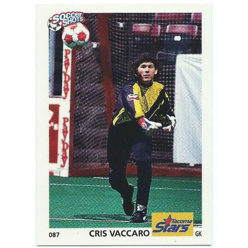 1991 Soccer Shots MSL - #087 - Cris Vaccaro