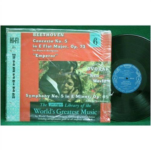 Unknown - Beethoven: Concerto No. 5/Dvorak: New World - Webster Vol. 6 - NM