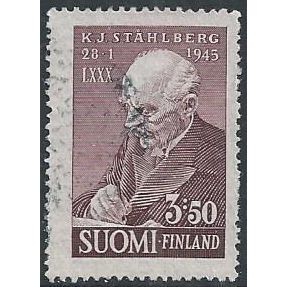 Mi 295: 80th Birthday of Kaarlo Juho Ståhlberg (1865-1952) (First President).