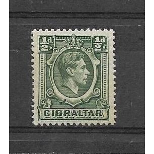 Gibraltar.SG121 1/2d King George VI.Mounted Mint.Apr17m