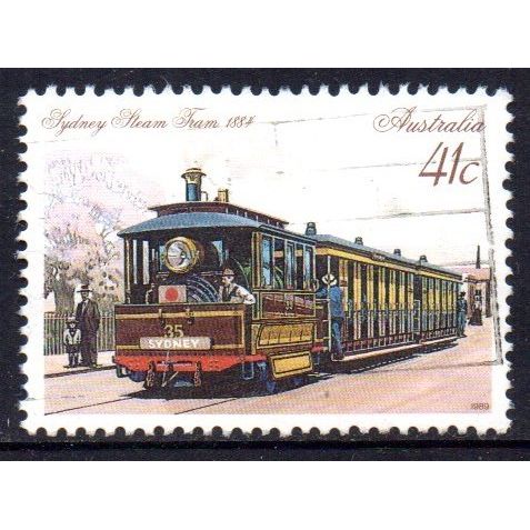 Australia 1989 Australian Historic Trams - Sydney Steam Tram 41c Used