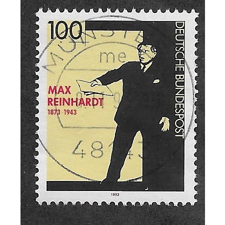 GER 1993 100pf 'MAX RHEINHARDT' FINE USED (EBID62-964)